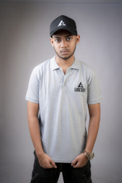 LIOCTEN Signature Polo Grey Unisex