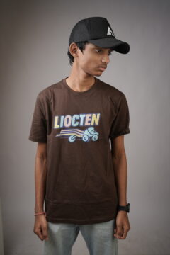 LIOCTEN Motion Graphic Tee (Brown)