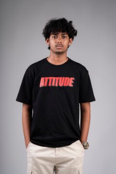 Premium Men’s Solid Round Neck Black Samurai T-Shirt